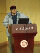 张默闻首次亮相第八届大广节学院奖巡讲现场